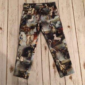 Pan con chocolate old master painting pants
